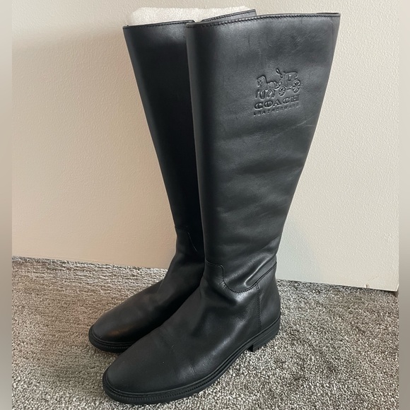 Women’s Coach Riding Boots size 9 - Picture 1 of 2